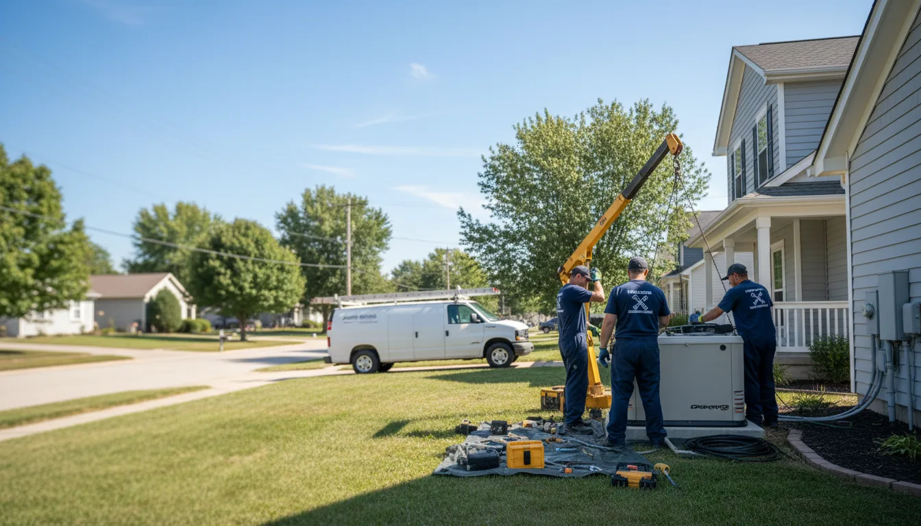 Generator Installation in Gilberts, IL near me
